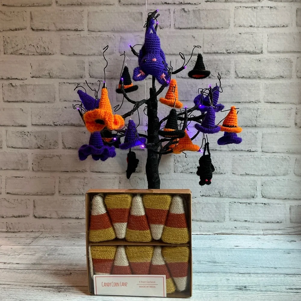 Candy Corn Lane Halloween Candy Corn 6Ft Garland